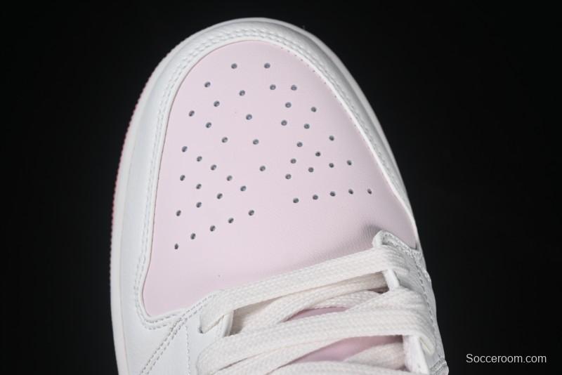 Nike Air Jordan 1 Low AJ1 Retro Casual Sneakers in Youthful Pink - IH0823-611