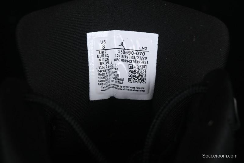 Nike Air Jordan 12 Retro Basketball Shoes in Black and Yellow - 130690-070