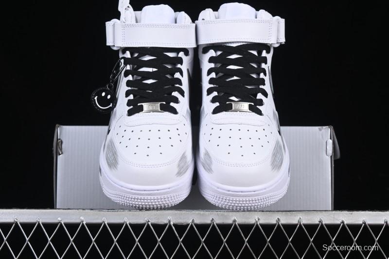 Nike Air Force 1 '07 Mid Custom Print Anime Theme Casual Sneakers - ZH0316-053