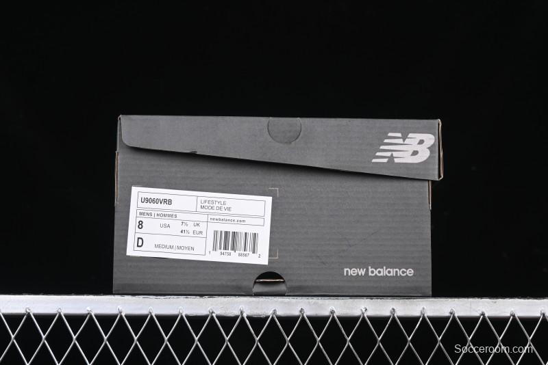 New Balance 9060 Retro Casual Running Shoes with ABZORB Cushioning - U9060VRB