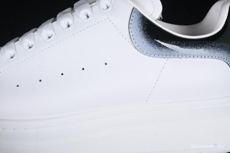 Alexander McQueen Oversized Sneakers with Gradient Black Detailing - D.E5