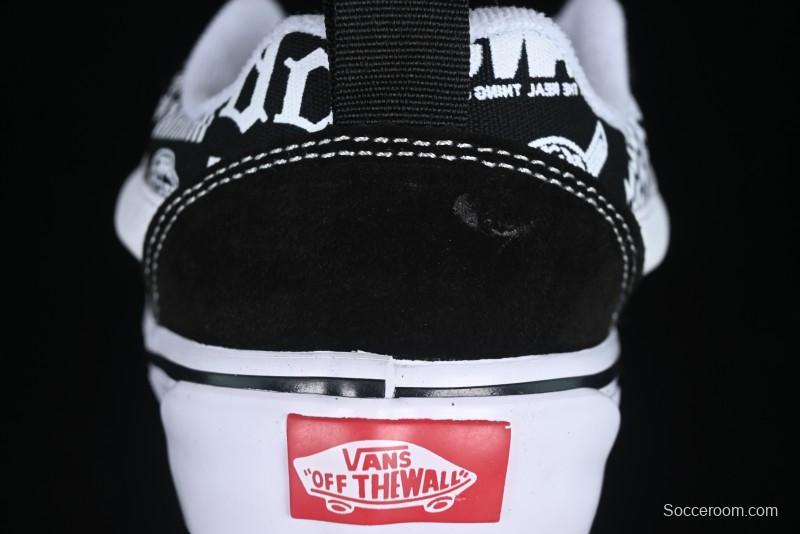 Vans Knu Skool Comfortable Fashion Slip-Resistant Wear-Resistant Low-Top Casual Sneakers - VN000CS0239