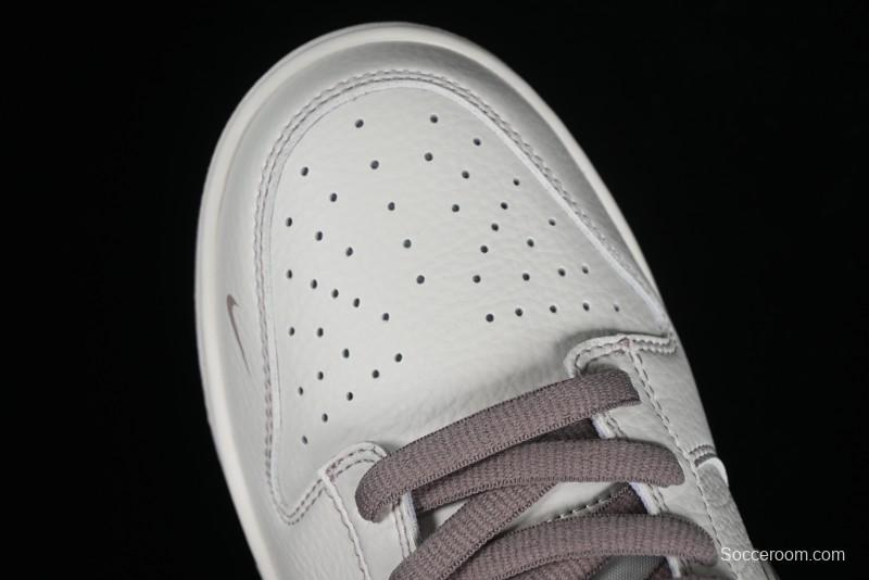 Nike Supreme SB Dunk Low Custom High-End Casual Skateboarding Shoes with Light Pink Colorway - RM2308-331