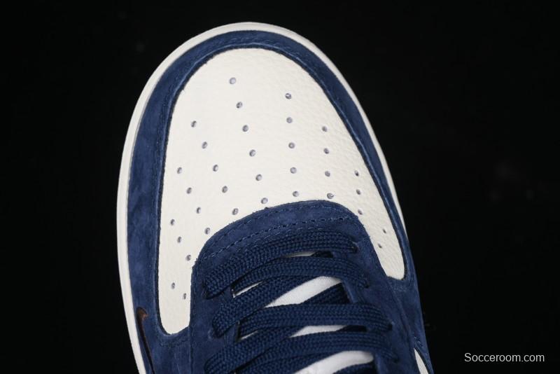 Nike Air Force 1'07 Low The North Face Collaboration - Steel Blue Low-Top Casual Sneakers - KK1988-032