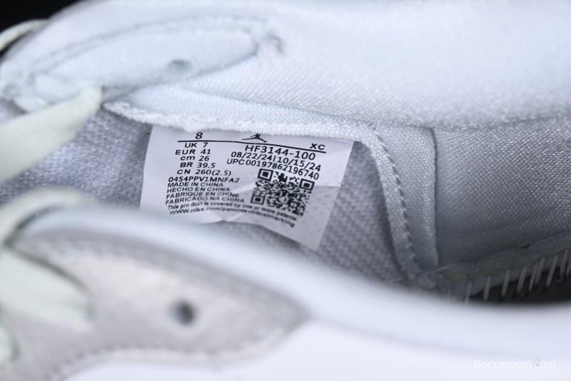 Nike Air Jordan 1 Low OG Retro Basketball Shoes Snake Year Limited Edition Silver Snake - HF3144-100