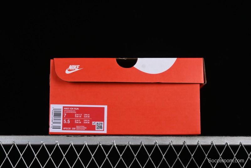 Nike Runtekk V2K Retro Low-Top Running Shoes with Cushlon Midsole and Distressed Effect - HF0120-100