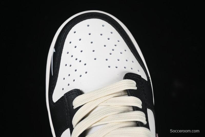 Nike SB Dunk Low Butterfly Bow Black White Pink Low-Top Casual Skate Shoes - BP1220-009