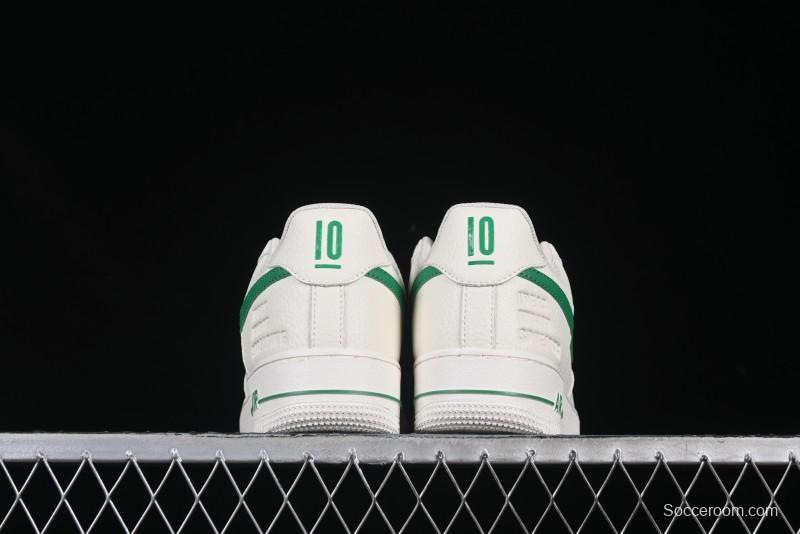 Nike Air Force 1 '07 Low Ted x Portland Collaboration Reflective Green Sneakers - DD8959-707