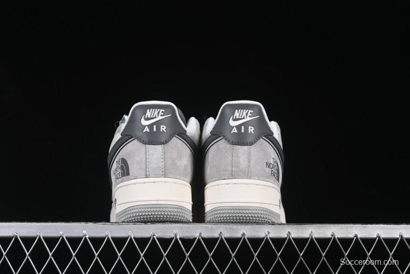 Nike Air Force 1 '07 Low The North Face Collaboration Versatile Beige-Grey Casual Sneakers - XZ6188-760