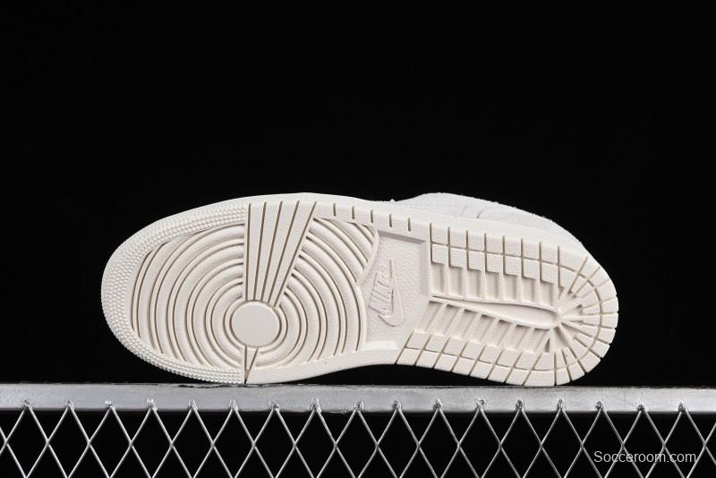 Nike Air Jordan 1 Low AJ1 Casual Sneakers in Earth Gray - FQ3055-100