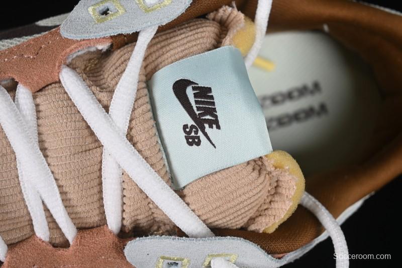 Nike SB Day One Low Top Casual Skate Shoes with Air Zoom Cushioning - HQ3475-121