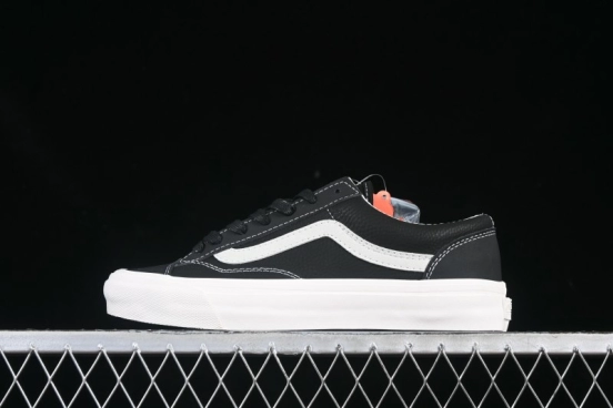 Vans Old Skool 36 Low-Top Retro Skate Shoes - VN000D57BLK