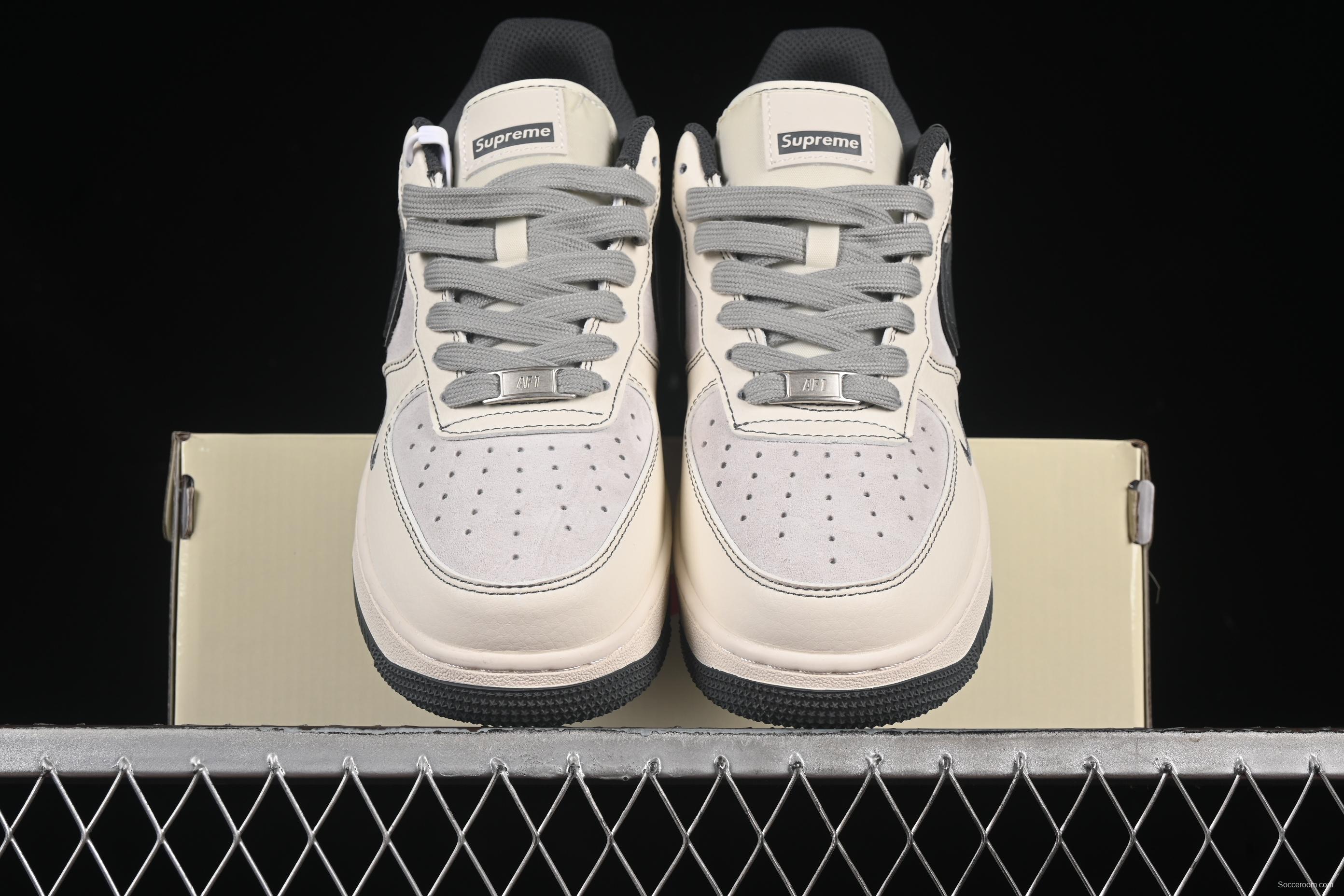 Nike Air Force 1 '07 Low Supreme Casual Sneakers with Full-Length Air Cushion - XZ6188-367