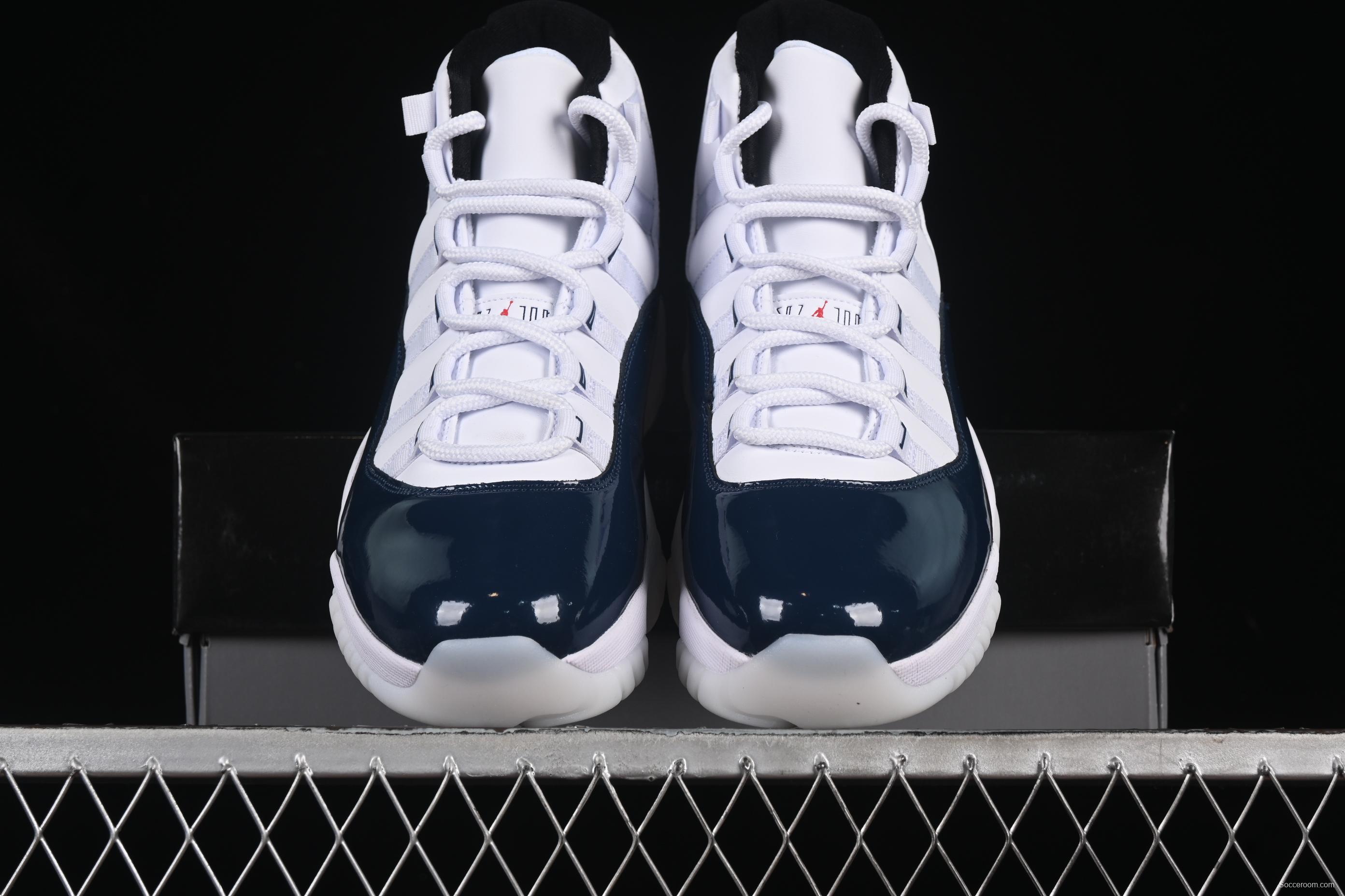 Nike Air Jordan 11 Retro Rare Air High Top Basketball Shoes Royal Blue - IH0296-400