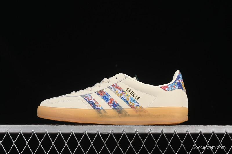 Adidas Originals Gazelle Indoor Retro Casual Sneakers with Anti-Slip and Wear-Resistant Design - JH7370