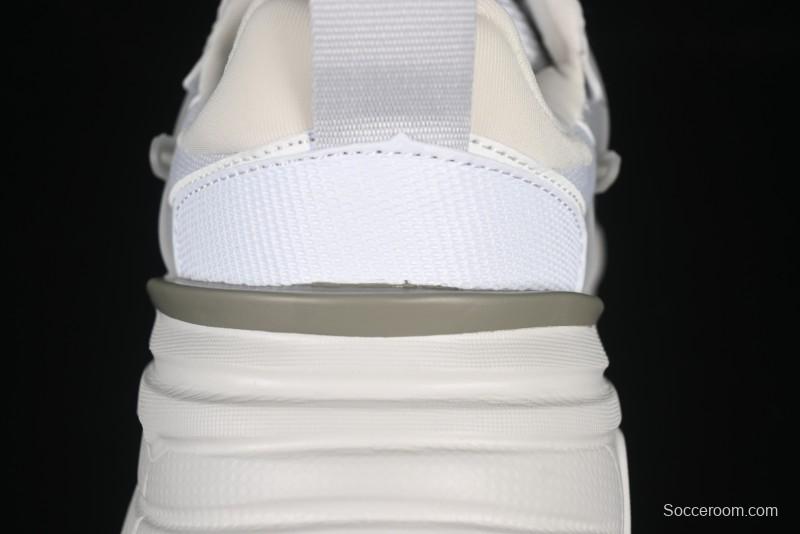 Nike Runtekk V2K Retro Low-Top Running Shoes with Cushlon Foam Midsole - FD0736-006