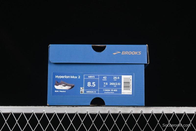 Brooks Hyperion Max 2 Cushioned Racing Shoes for Marathon - 1104341D402