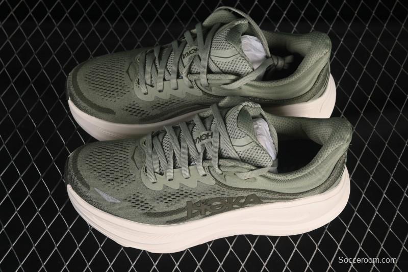 HOKA ONE ONE Bondi 9 Cushioned Running Shoes with Soft EVA Midsole - 1162011 SSSC