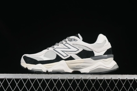 New Balance NB9060 Series Retro Casual Running Shoes with ABZORB Cushioning - U9060JBB