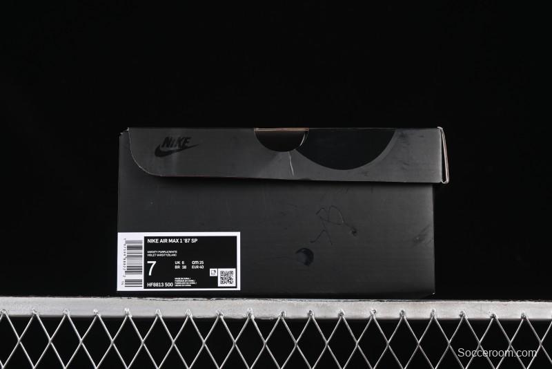 Nike Air Max 1 Retro Running Shoes with Half-Sole Air Cushion - HF8813-500