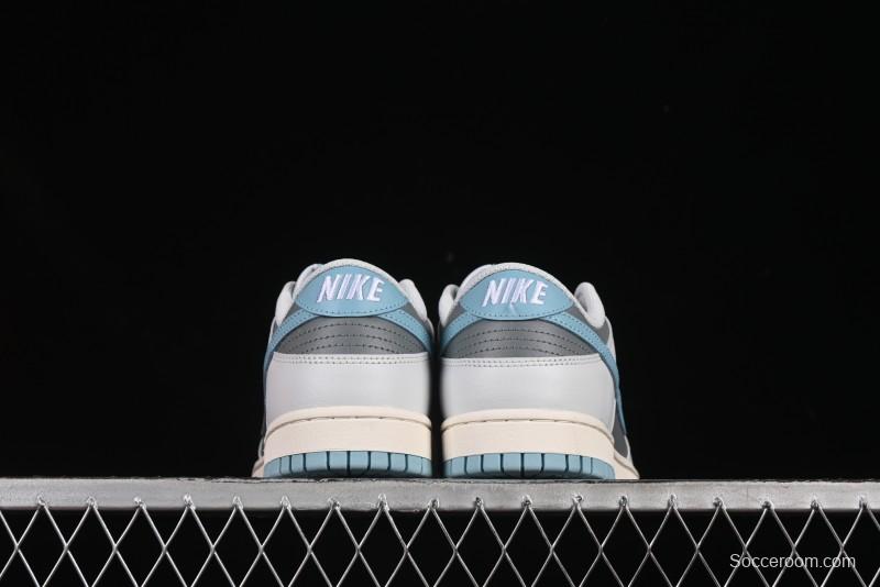 Nike SB Dunk Low Blue Grey Low-Top Casual Skate Shoes - HF5441-001