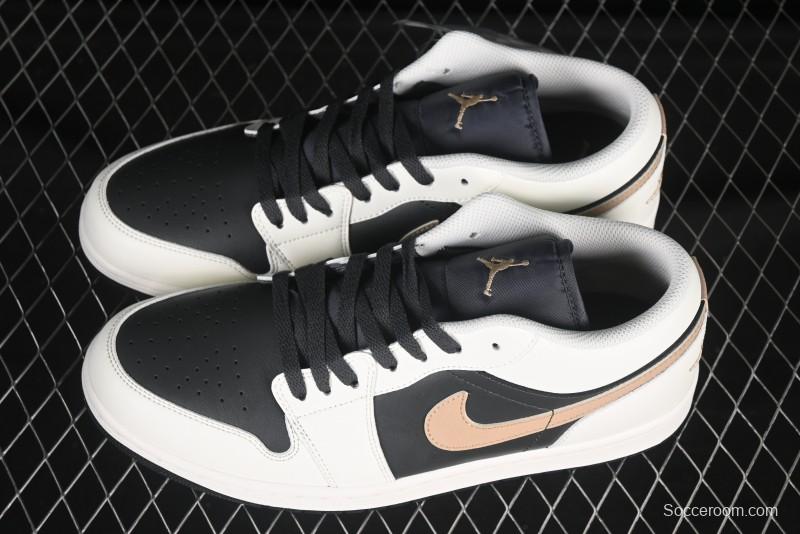 Nike Air Jordan 1 Low AJ1 Retro Casual Sneakers in Black White Grey - IH0649-021
