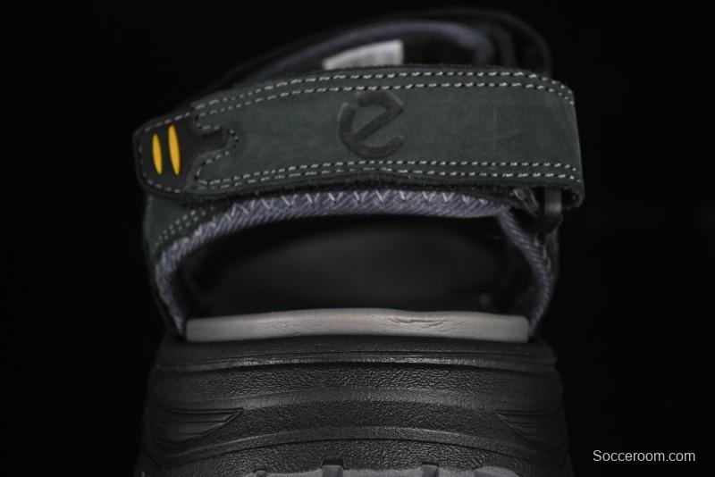 ECCO Off Trail Series Sporty Casual Sandals with Adjustable Hook-and-Loop Closure - 63251701002