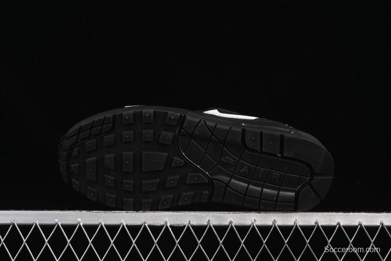 Nike Air Max 1 Retro Running Shoes with Half-Sole Air Cushion - HF8813-001