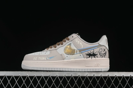 Nike Air Force 1'07 Low Batman DC Comics Series Casual Sneakers - XL2321-111