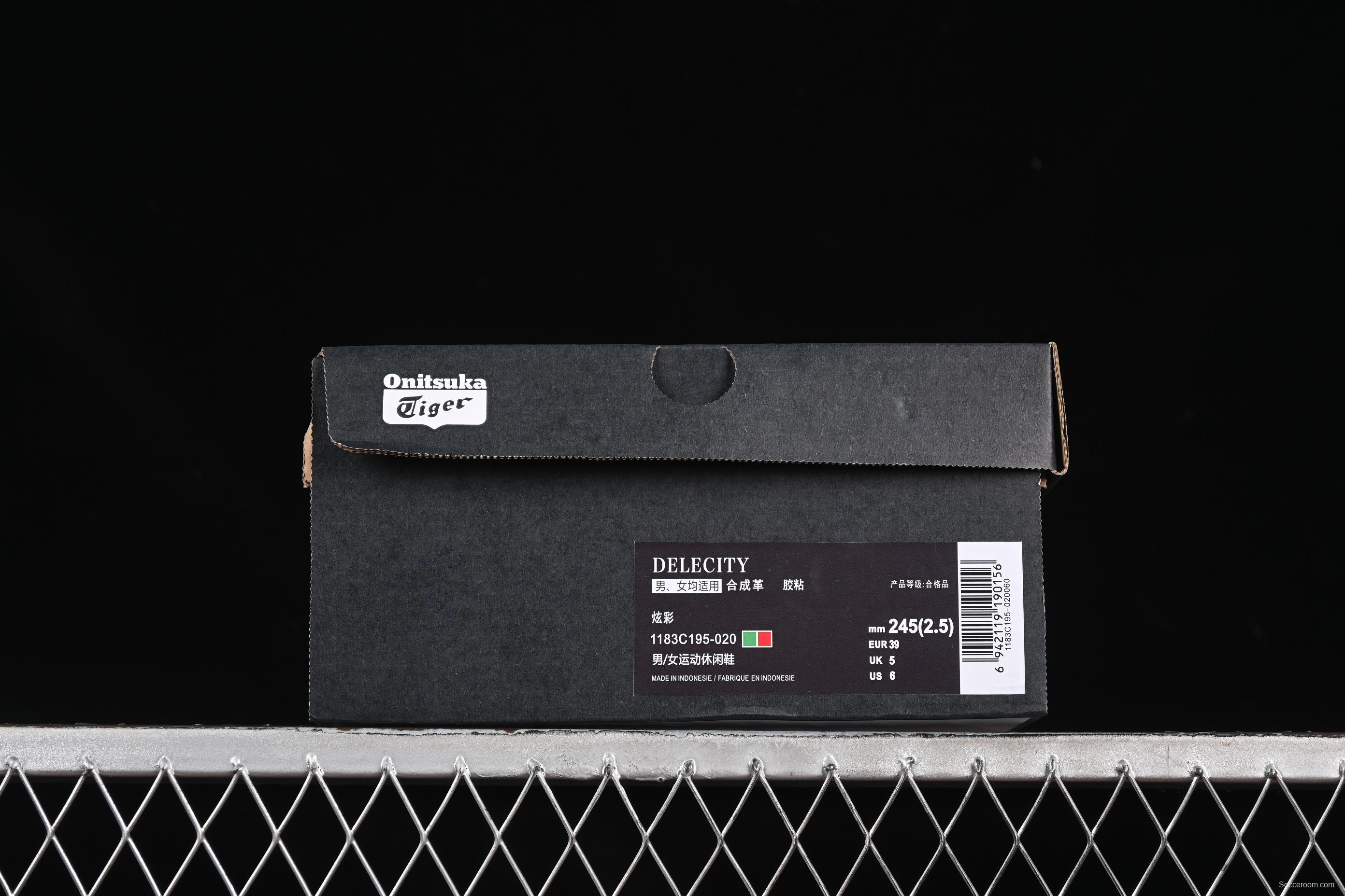 Onitsuka Tiger Delecity Thick Sole耐磨 Low-Top Lifestyle Casual Sneakers - 1183C195-020