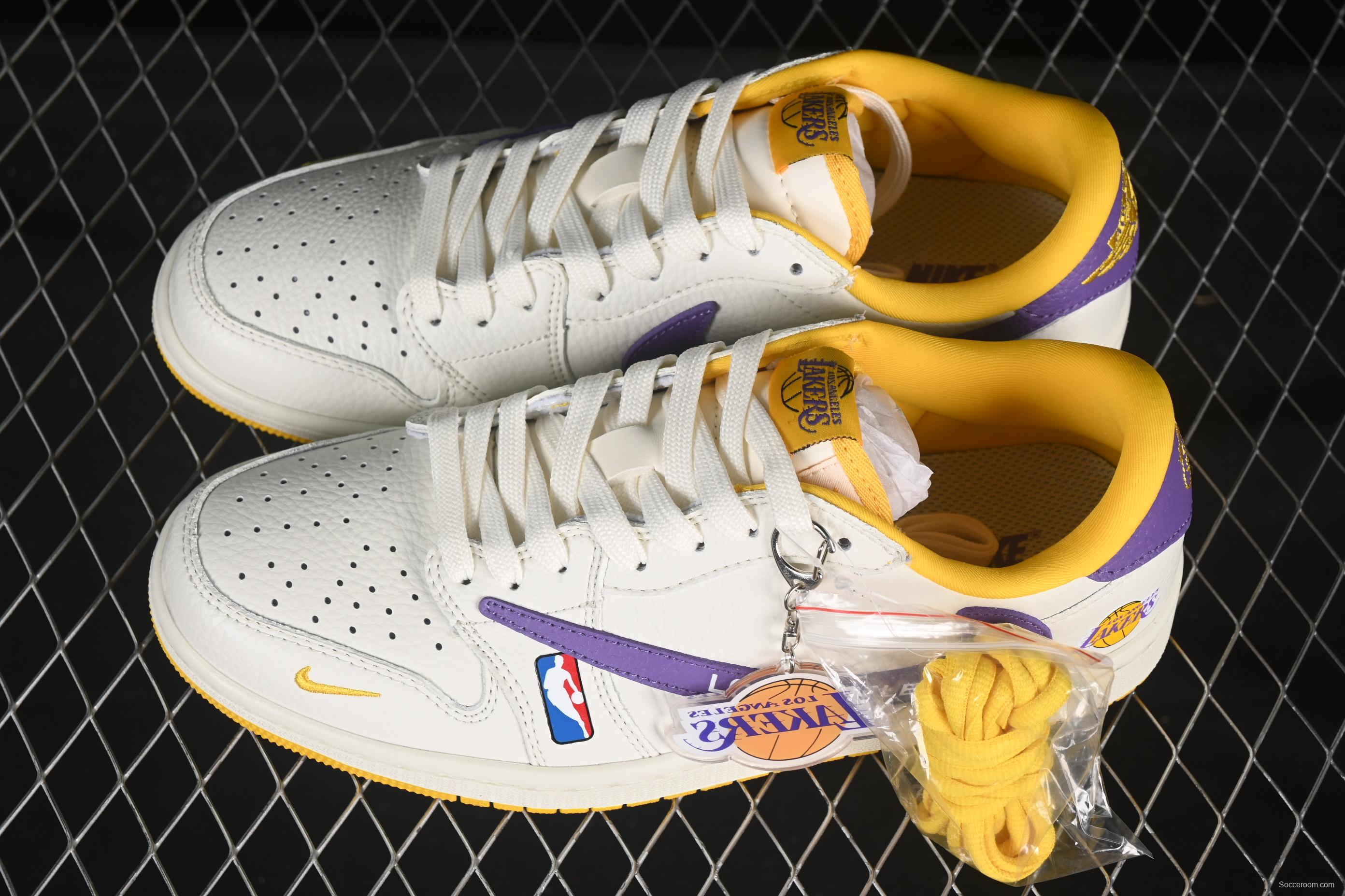 Nike Travis Scott x Fragment Design x Air Jordan 1 Low OG SP AJ1 Collaboration Casual Sneakers - SC9207-027