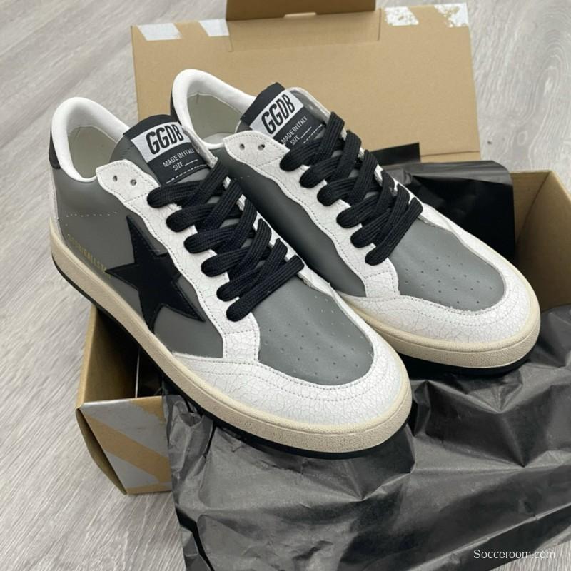 2024 Unisex GGDB Grey White Black Leather Suede Low Top Sneakers MJ00260