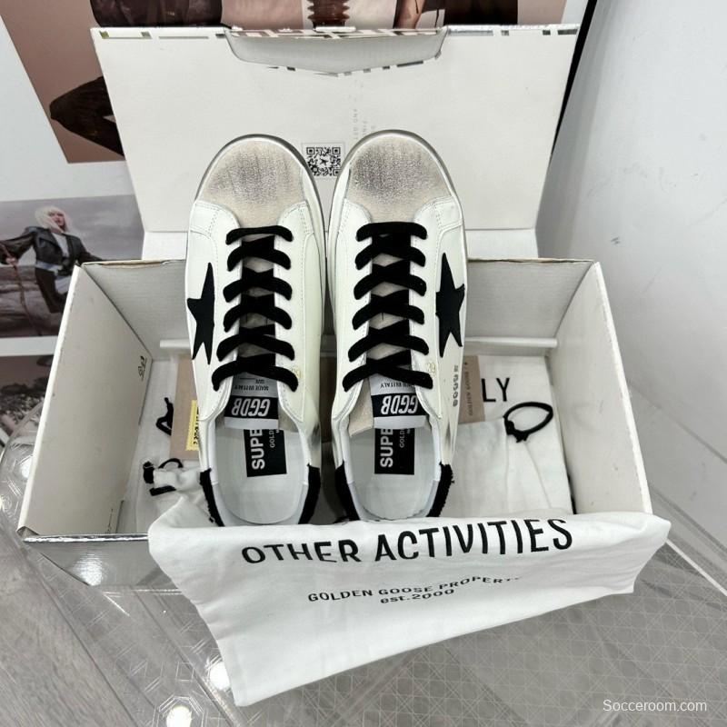 2025 Men GGDB White Black Leather Suede Sneakers SUPER STAR