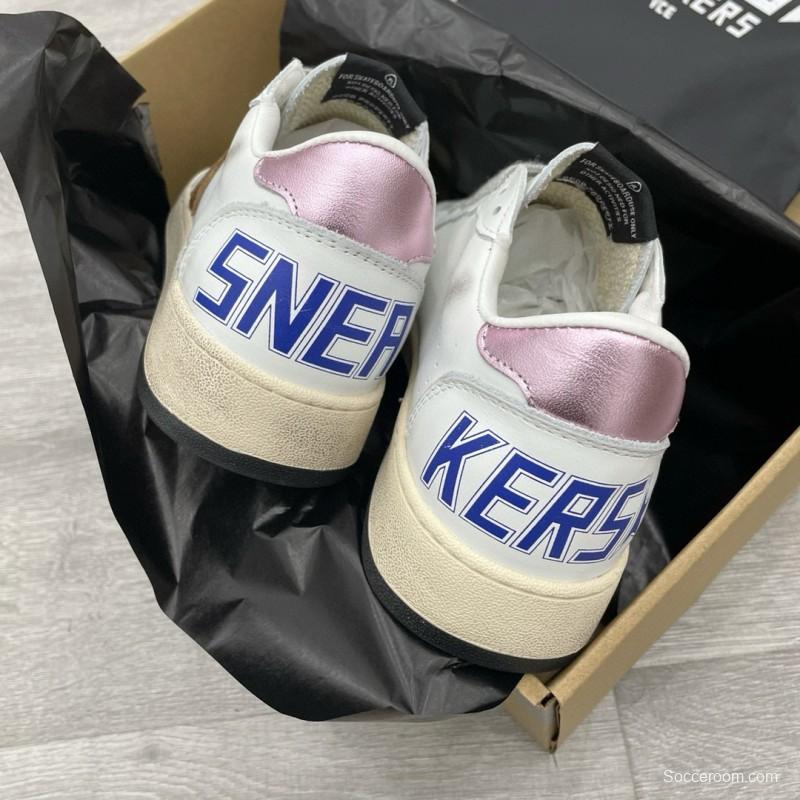 2024 Unisex GGDB White Brown Suede Leather Low Top Sneakers MJ00260