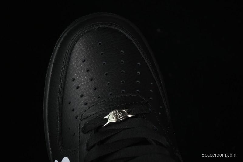 Nike Comme Des Garcons Air Force 1 Low Casual Sneakers with Full-Length Air Cushion - IB9949-001