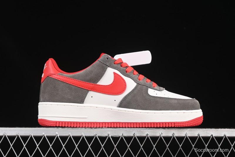 Nike Air Force 1'07 Low Casual Sneakers with Full-Length Air Cushion - FQ8714-201