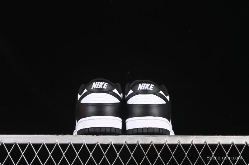 Nike SB Dunk Low Classic Black White Low-Top Casual Skate Shoes - HF5441-100