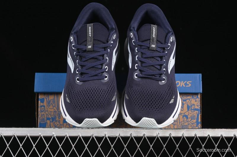 Brooks Ghost 15 Low-Cut Breathable Cushioned Support Casual Running Shoes - 1103931D026