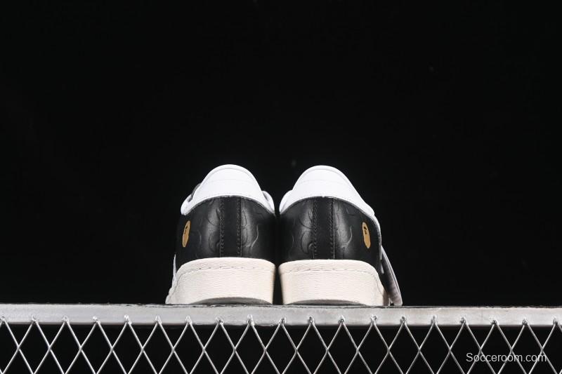 Adidas Bape Superstar Casual Sneakers with Shell Toe Design - JQ3666