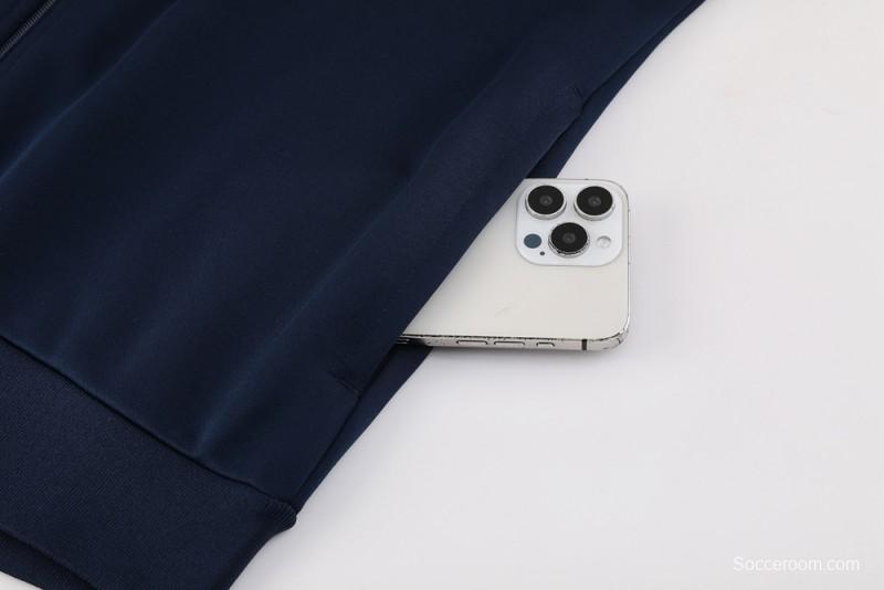 25/26 Arsenal Red/Navy Full Zipper Jacket +Long Pants