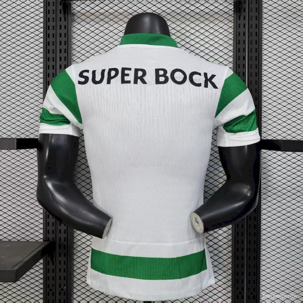 2025/26 Player Version Sporting CP Home Jersey