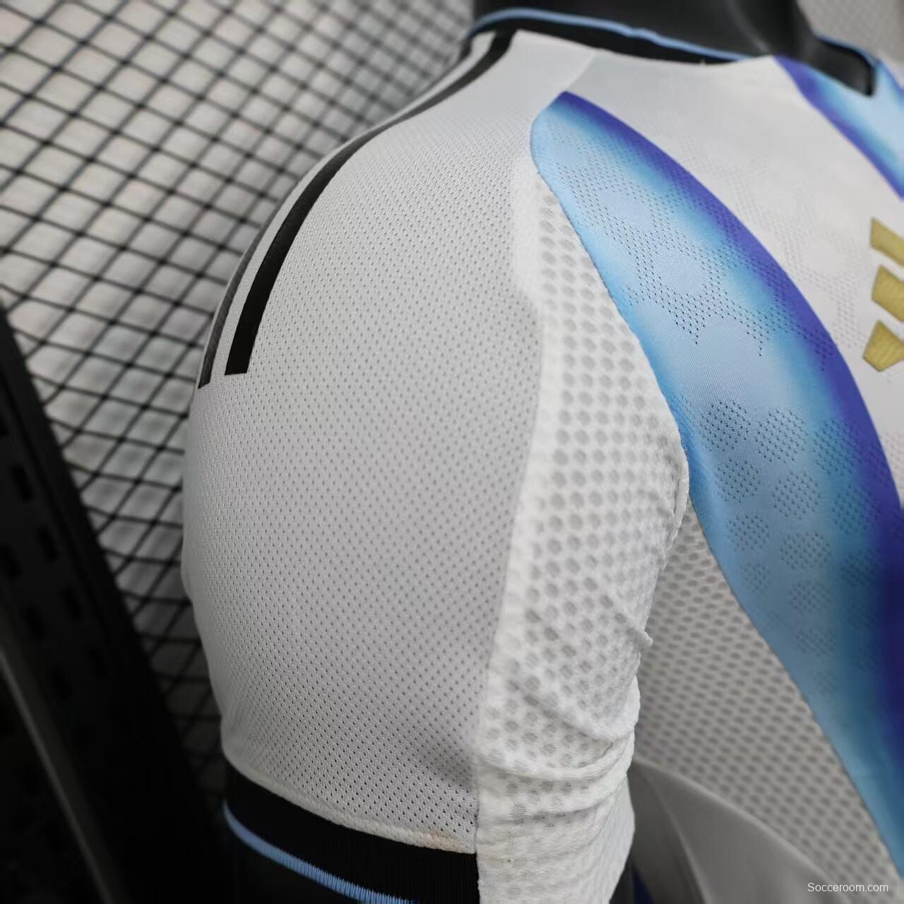Player Version 2025 Argentina Home Jersey