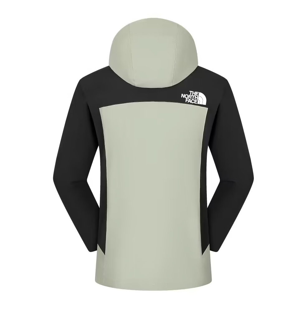 2025 The North Face Men's Mountain Light Jacket - Classic Black/Cream Colorblock