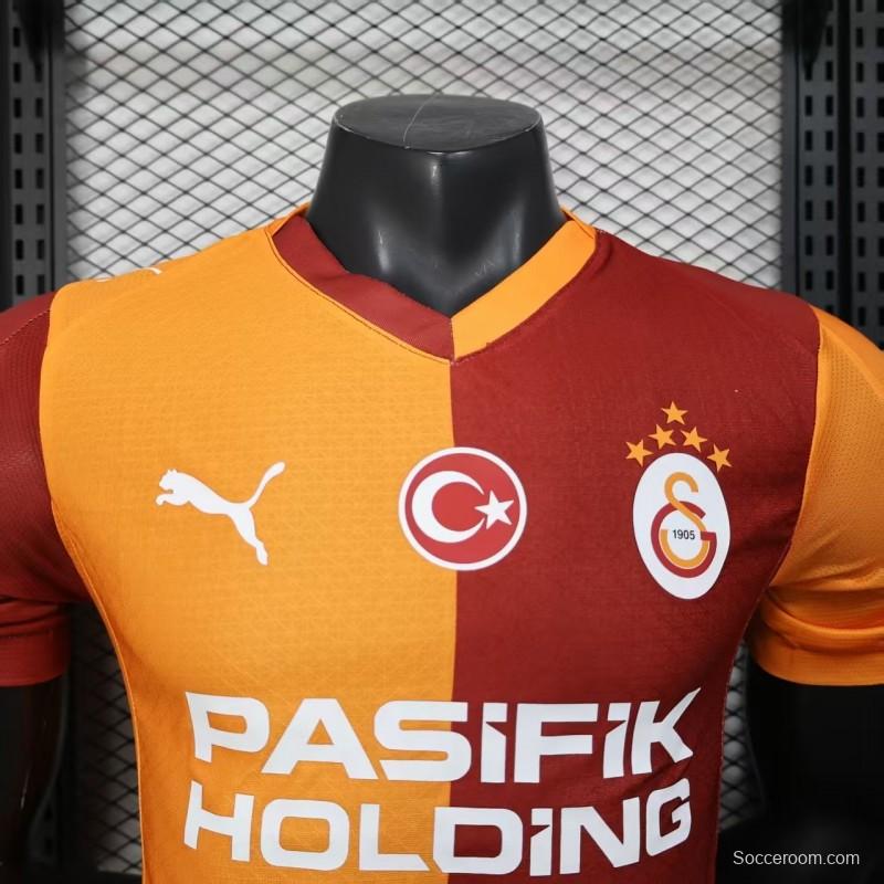 Player Version 25/26 Galatasaray Home Jersey