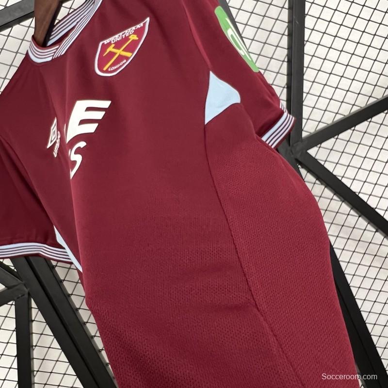 25/26 West Ham United Home Jersey
