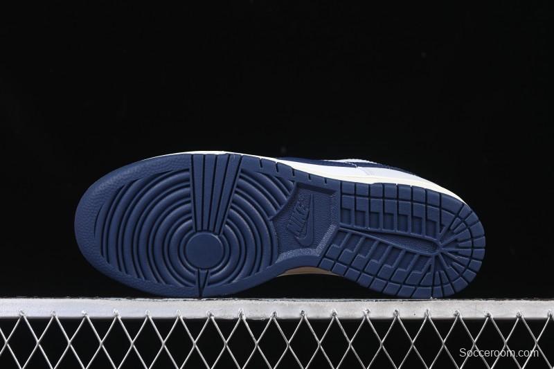 Nike SB Dunk Low Blue White Gray Colorway Low-Top Casual Skate Shoes - IM2222-101