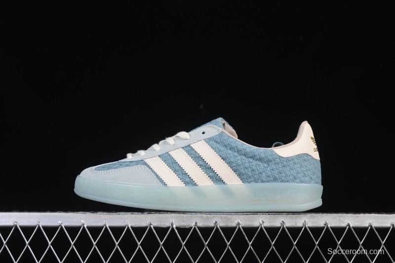 Adidas Originals Gazelle Indoor Retro Casual Slip-Resistant Wear-Resistant Low-Top Skate Shoes - JR8852