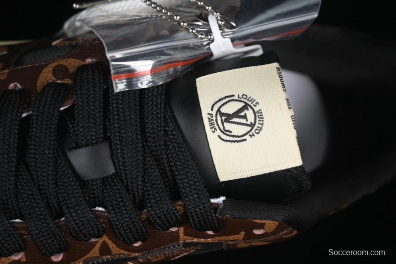 Nike Air Force 1 '07 Low LV Collaboration Coffee Gray Casual Sneakers - SC0601-563