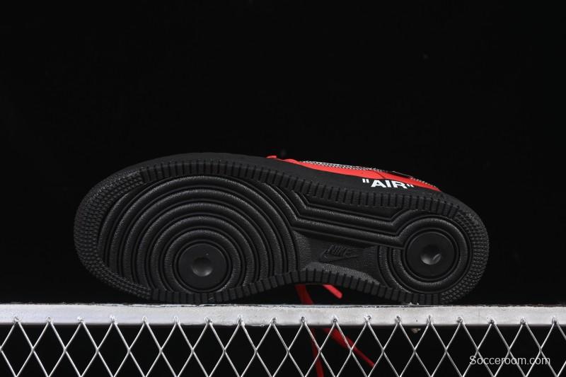 Nike Off White Air Force 1 '07 Low Casual Sports Sneakers - DD1876-600