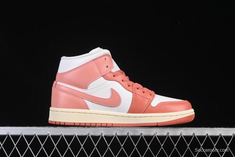 Nike Air Jordan 1 Mid AJ1 Orange Sunshine - DQ8426-180